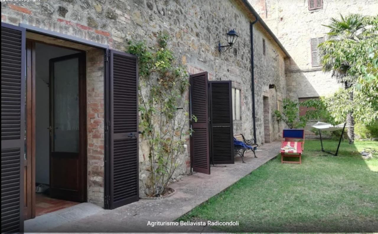 Radicondoli Agriturismo Bellavista מראה חיצוני תמונה